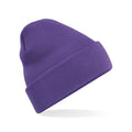 Berretto Original Cuffed Beanie purple - personalizzabile con logo