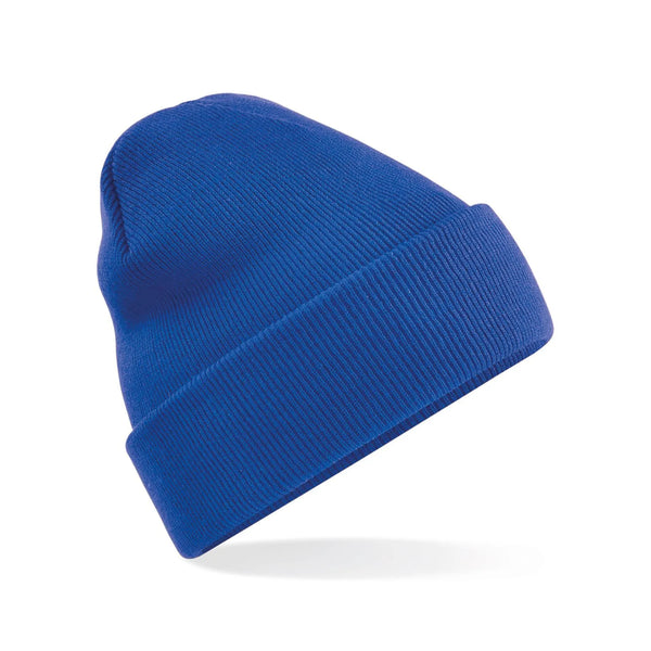 Berretto Original Cuffed Beanie royal - personalizzabile con logo