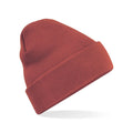 Berretto Original Cuffed Beanie rust - personalizzabile con logo