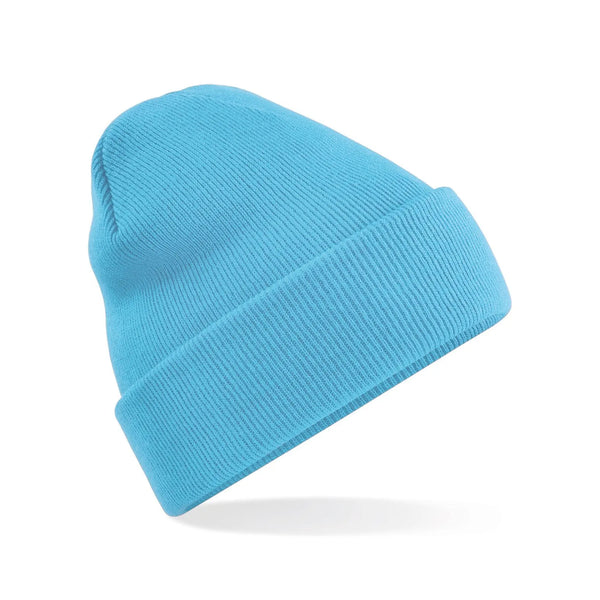 Berretto Original Cuffed Beanie surf Blue - personalizzabile con logo