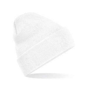 Berretto Original Cuffed Beanie white - personalizzabile con logo