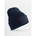 Berretto originale con toppa per bambini blu - personalizzabile con logo