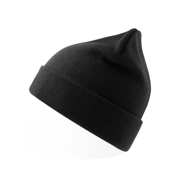 Berretto Pier-S nero - personalizzabile con logo