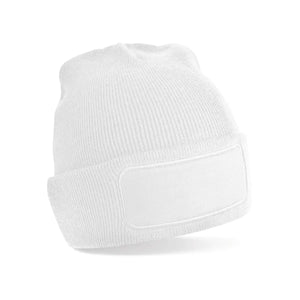 Berretto Printers' Beanie bianco - personalizzabile con logo