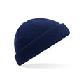 Berretto Recycled Mini Fisherman Beanie blu - personalizzabile con logo