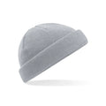 Berretto Recycled Mini Fisherman Beanie grigio - personalizzabile con logo