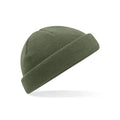 Berretto Recycled Mini Fisherman Beanie verde - personalizzabile con logo