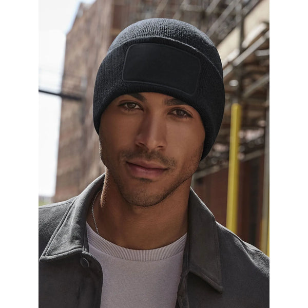 Berretto Recycled Original Patch Beanie - personalizzabile con logo