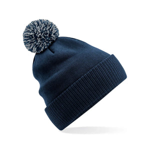 Berretto Recycled Snowstar® Beanie blu - personalizzabile con logo