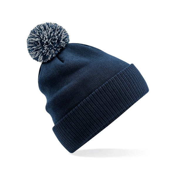 Berretto Recycled Snowstar® Beanie blu - personalizzabile con logo