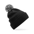 Berretto Recycled Snowstar® Beanie nero - personalizzabile con logo