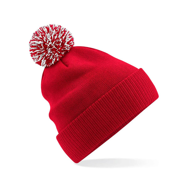 Berretto Recycled Snowstar® Beanie rosso - personalizzabile con logo