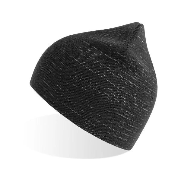 Berretto Shine nero - personalizzabile con logo