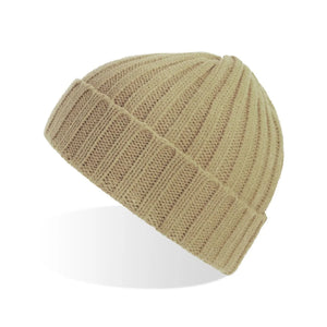 Berretto Shore beige - personalizzabile con logo