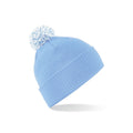 Berretto Snowstar Beanie azzurro - personalizzabile con logo