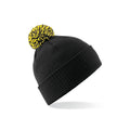 Berretto Snowstar Beanie black/yellow - personalizzabile con logo
