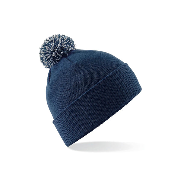 Berretto Snowstar Beanie blu - personalizzabile con logo