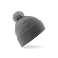 Berretto Snowstar Beanie grigio - personalizzabile con logo