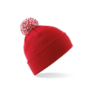 Berretto Snowstar Beanie rosso - personalizzabile con logo