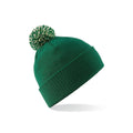 Berretto Snowstar Beanie verde - personalizzabile con logo
