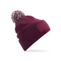 Berretto Snowstar Printers Beanie bordeaux - personalizzabile con logo