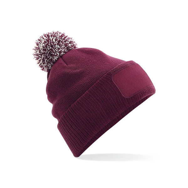 Berretto Snowstar Printers Beanie bordeaux - personalizzabile con logo