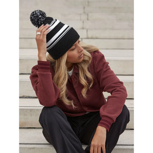 Berretto Striped Fan Beanie - personalizzabile con logo