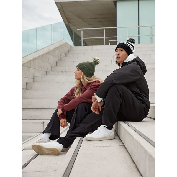 Berretto Striped Fan Beanie - personalizzabile con logo