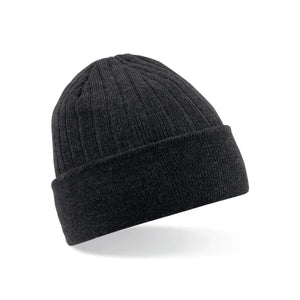 Berretto Thinsulate Beanie nero - personalizzabile con logo