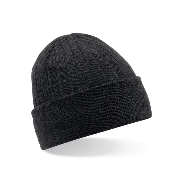 Berretto Thinsulate Beanie nero - personalizzabile con logo
