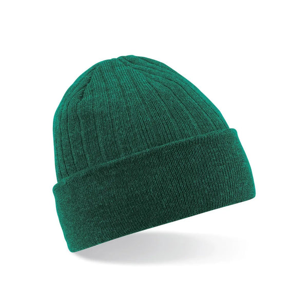 Berretto Thinsulate Beanie verde - personalizzabile con logo