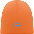 Berretto unisex arancione in cotone - personalizzabile con logo