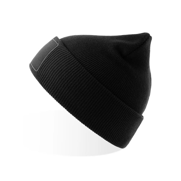 Berretto Wind-S With Patch nero - personalizzabile con logo