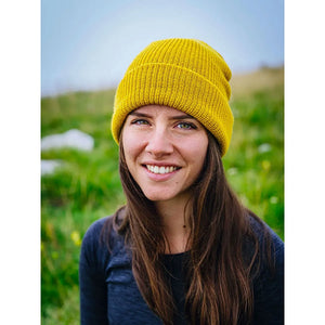 Berretto Woolly verde - personalizzabile con logo
