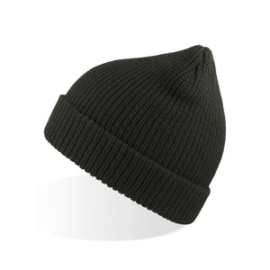 Berretto Woolly verde - personalizzabile con logo