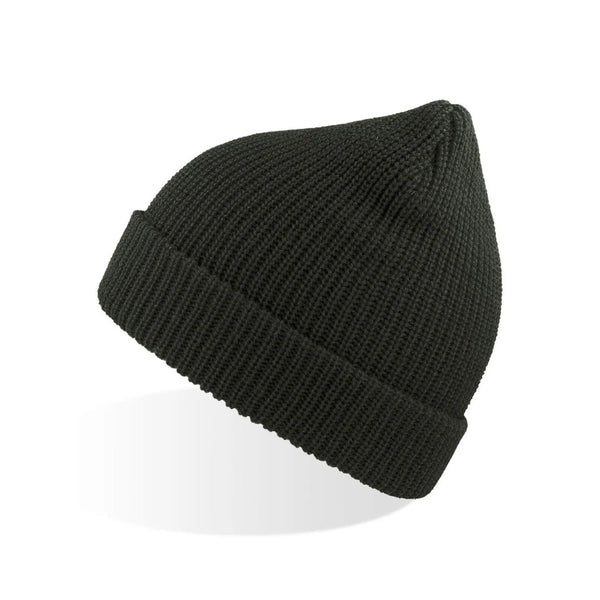 Berretto Woolly verde - personalizzabile con logo