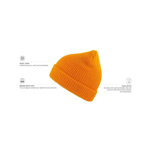 Berretto Woolly verde - personalizzabile con logo