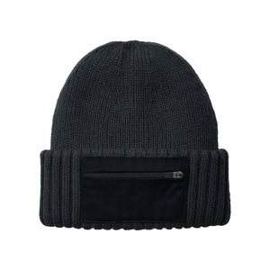 Berretto Zip Patch Beanie - personalizzabile con logo