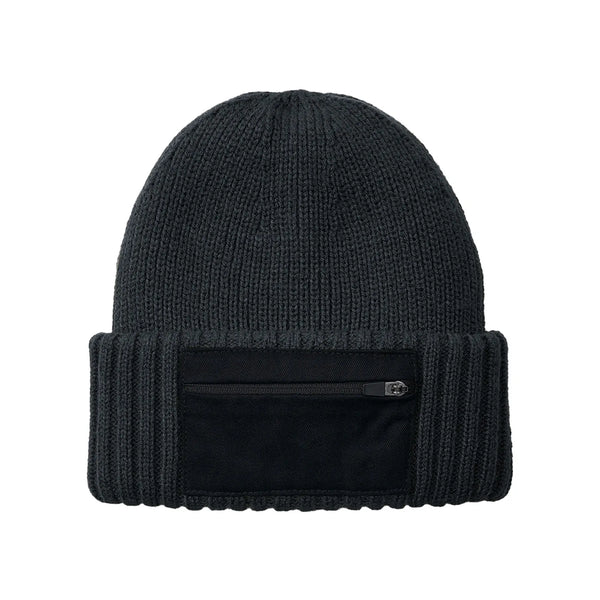 Berretto Zip Patch Beanie - personalizzabile con logo