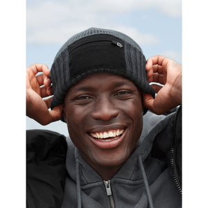 Berretto Zip Patch Beanie - personalizzabile con logo