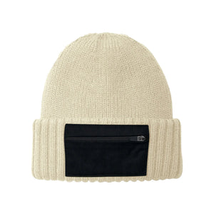 Berretto Zip Patch Beanie - personalizzabile con logo