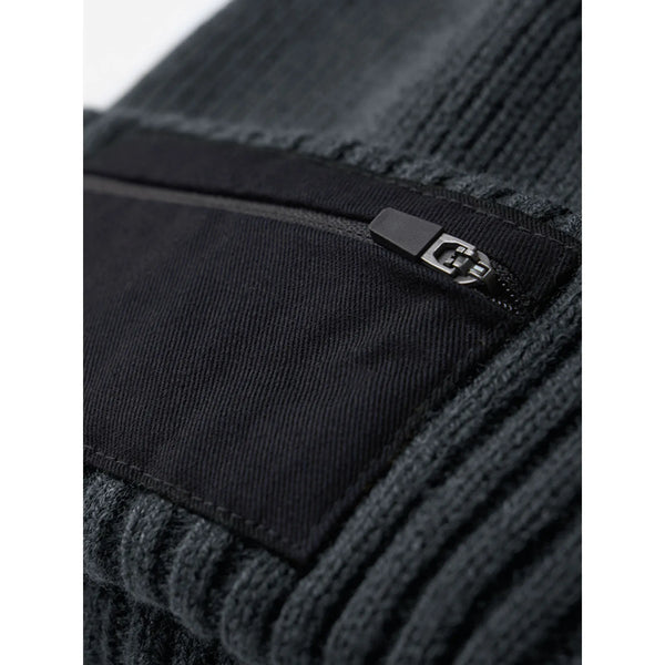 Berretto Zip Patch Beanie - personalizzabile con logo