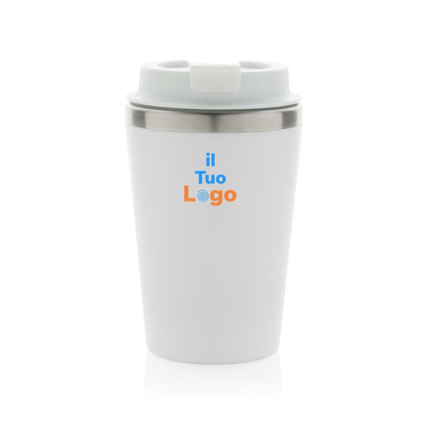 Bicchiere a doppia parete Java in RCS 350ML - personalizzabile con logo