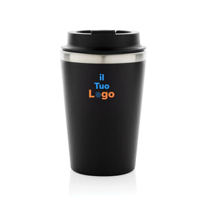 Bicchiere a doppia parete Java in RCS 350ML - personalizzabile con logo