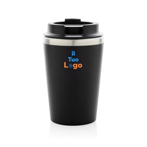 Bicchiere a doppia parete Java in RCS 350ML - personalizzabile con logo
