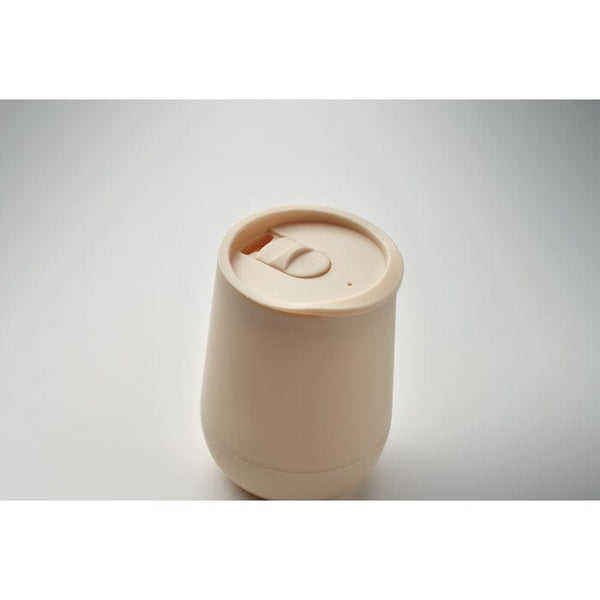Bicchiere a doppio strato in PP - personalizzabile con logo