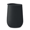 Bicchiere a doppio strato in PP Nero - personalizzabile con logo
