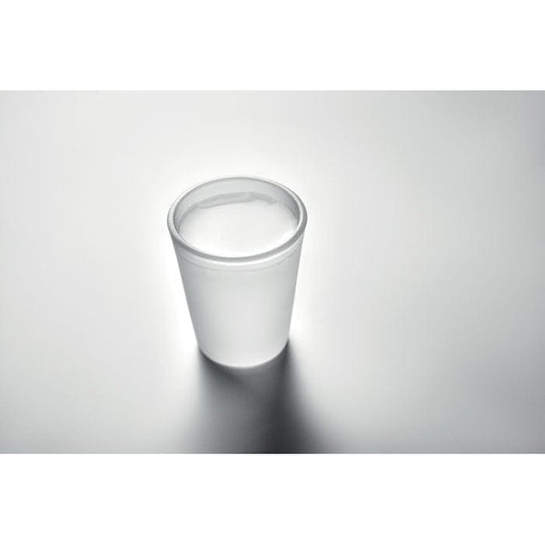 Bicchiere a sublimazione 44ml Bianco Trasparente - personalizzabile con logo