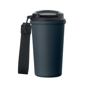 Bicchiere acciaio riciclato - personalizzabile con logo