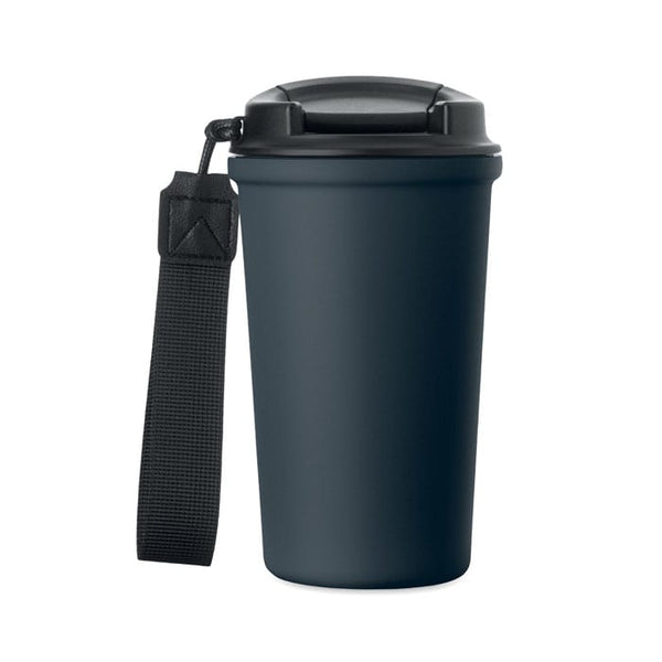 Bicchiere acciaio riciclato - personalizzabile con logo